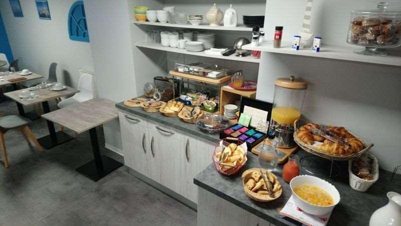 Brit Hotel Hermitage Royan Restaurant foto